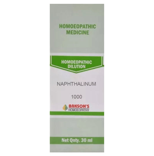 Bakson's Homeopathy Naphthalinum Dilution 1000 CH - Classic Derma