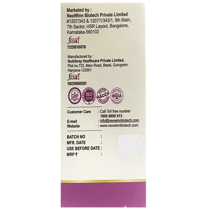 NiQu HMoF Human Milk Fortifier 1gm Sachet (20 Each)