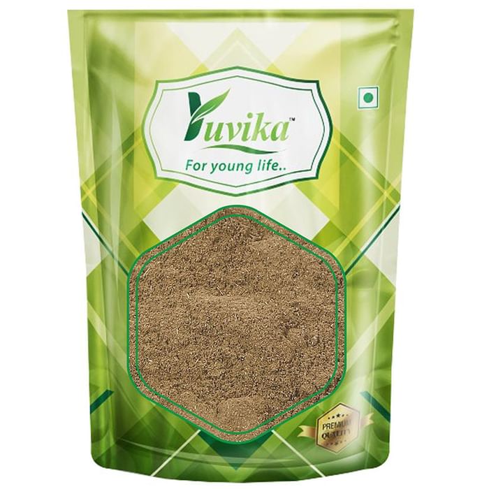 Yuvika Tulsi Patta Powder - Ocimum Sanctum - Tulsi Leaves Powder - Classic Derma
