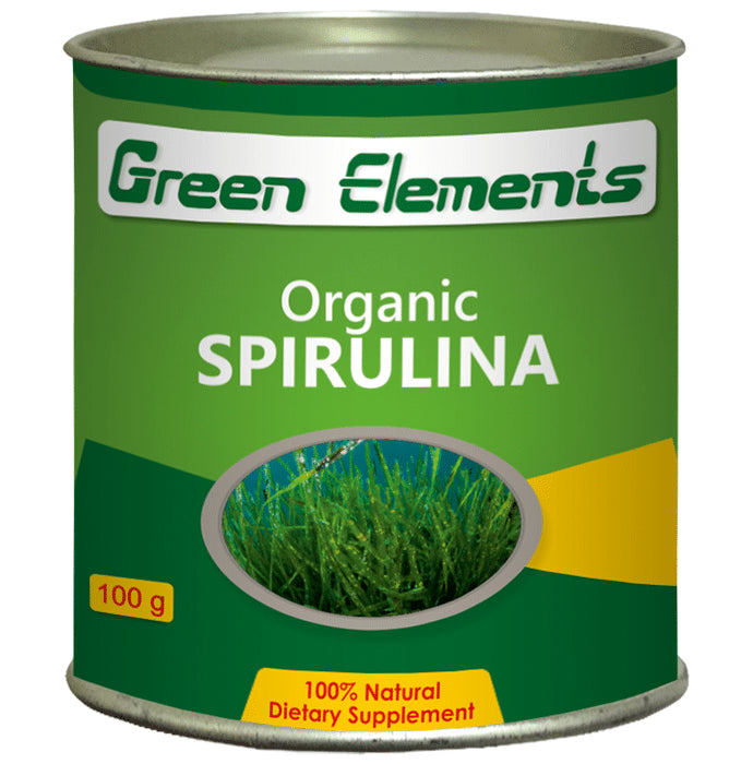 Green Elements Organic Spirulina Powder - Classic Derma
