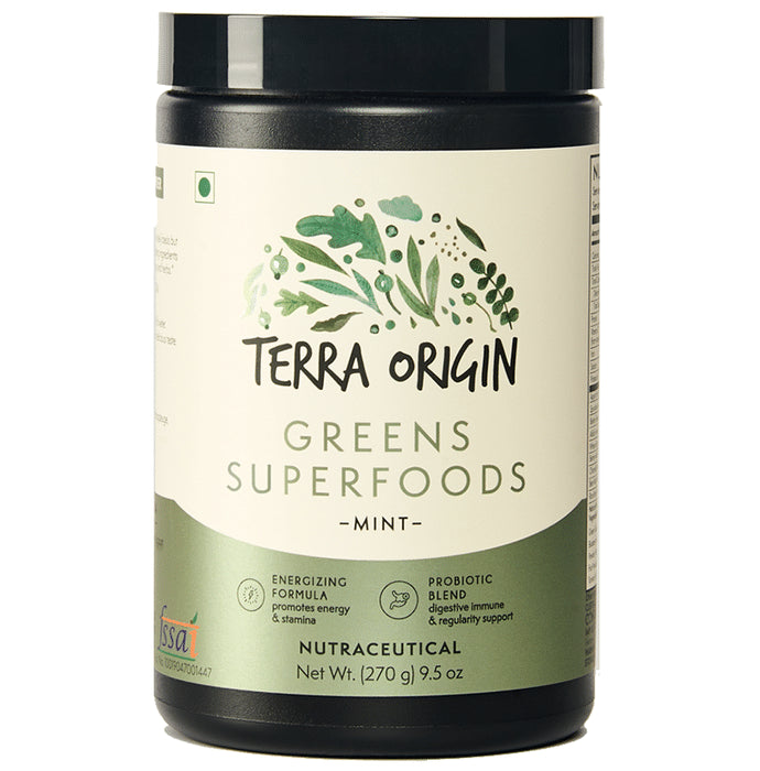Terra Origin Greens Superfoods Mint - Classic Derma