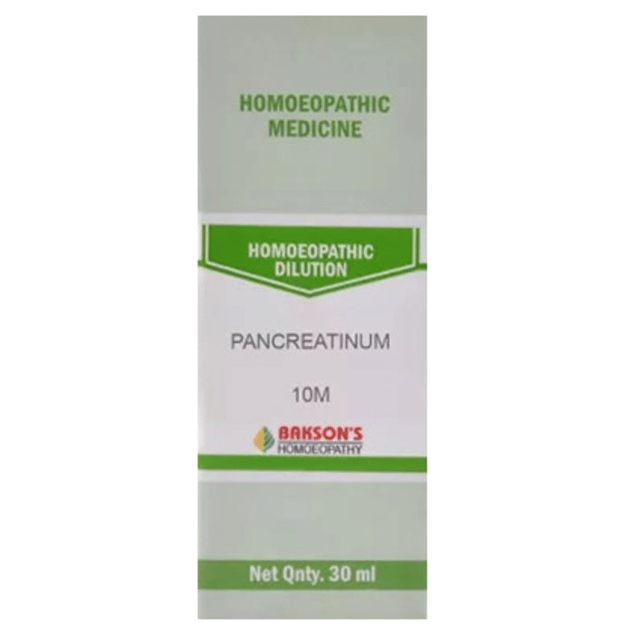 Bakson's Homeopathy Pancreatinum Dilution 10M - Classic Derma