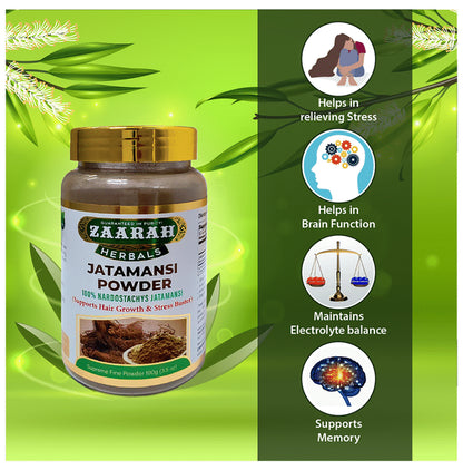 Zaarah Herbals Jatamansi Powder