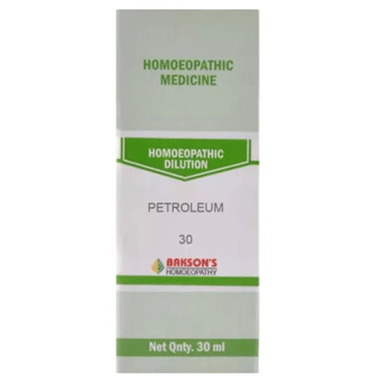 Bakson's Homeopathy Petroleum Dilution 30 - Classic Derma