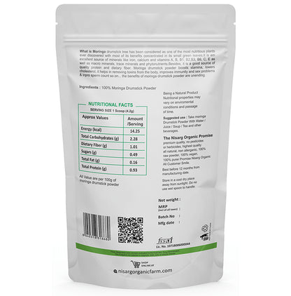 Nisarg Organic Farm Moringa Drumstick Powder