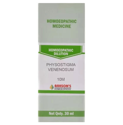 Bakson's Homeopathy Physostigma Venenosum Dilution 10M - Classic Derma