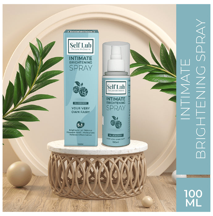Self Lub Intimate Brightening Spray Blueberry