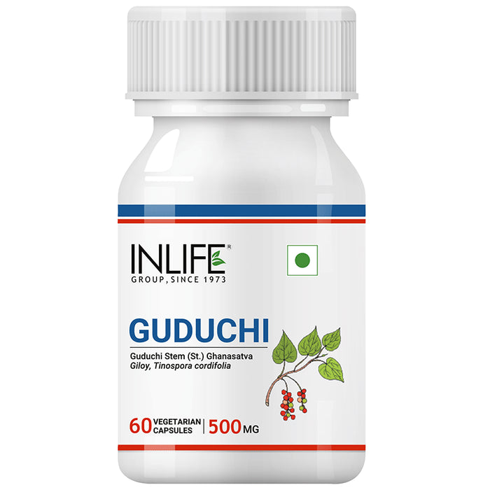 Inlife Guduchi 500mg Vegetarian Capsule - Classic Derma