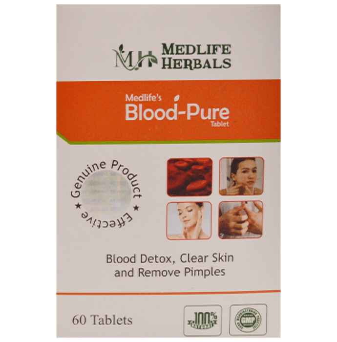 Medlife Herbals Blood-Pure Tablet - Classic Derma
