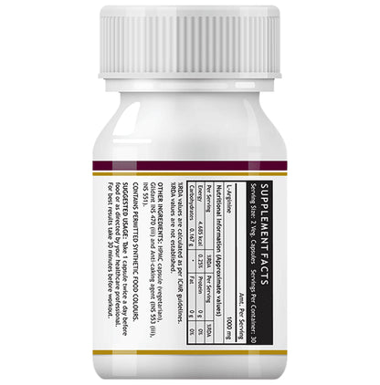 Inlife L-Arginine 1000mg | Nitric Oxide Precursor | Capsule