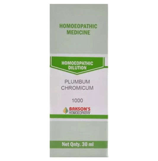 Bakson's Homeopathy Plumbum Chromicum Dilution 1000 CH - Classic Derma