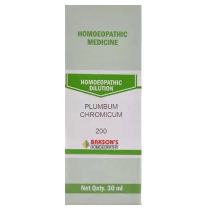Bakson's Homeopathy Plumbum Chromicum Dilution 200 - Classic Derma