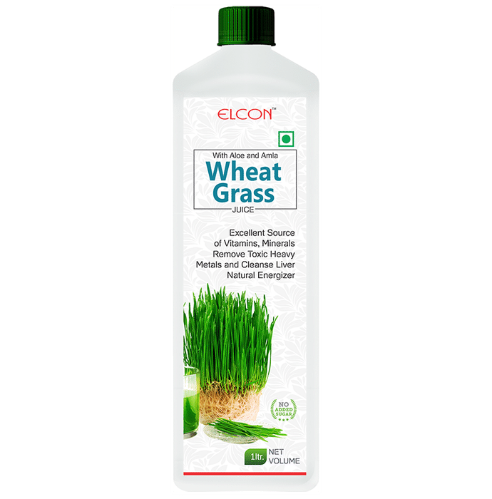 Elcon Wheat Grass Juice with Aloe & Amla - Classic Derma