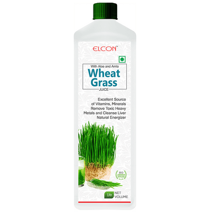Elcon Wheat Grass Juice with Aloe & Amla - Classic Derma