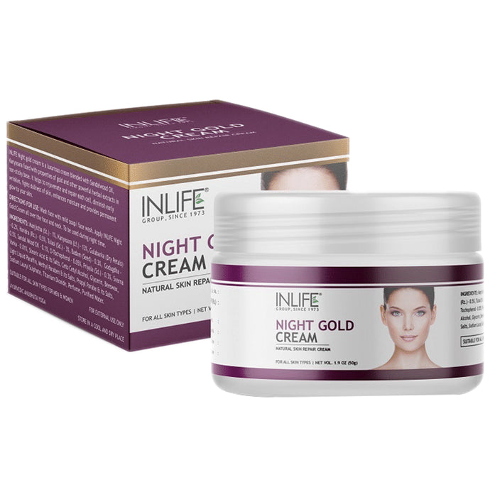Inlife Night Gold Face Cream - Classic Derma
