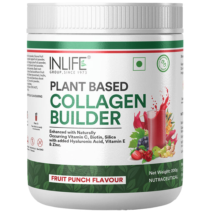 Inlife Plant Based Collagen Builder Powder Fruit Punch - Classic Derma