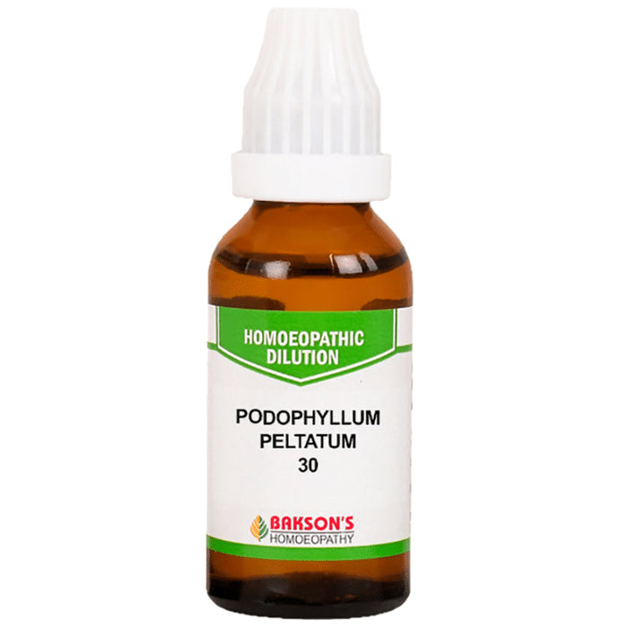 Bakson's Homeopathy Podophyllum Peltatum Dilution 30