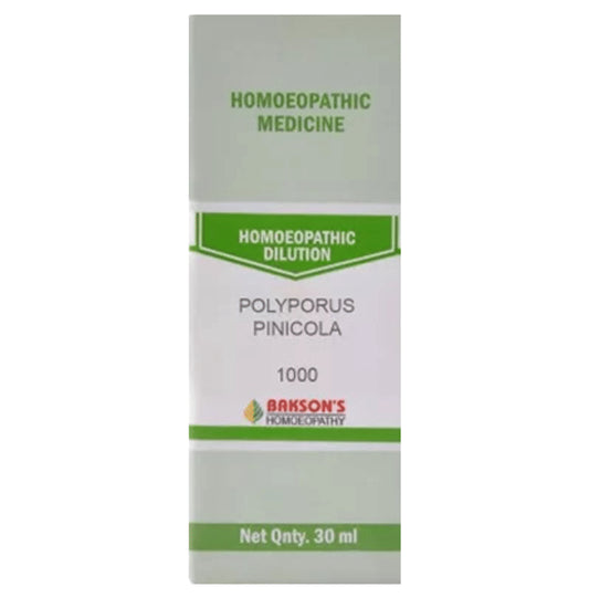 Bakson's Homeopathy Polyporus Pinicola Dilution 1000 CH - Classic Derma
