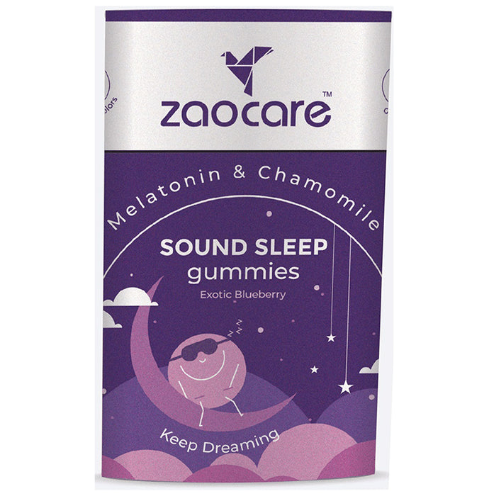 Zaocare Sound Sleep Gummies Exotic Blueberry - Classic Derma