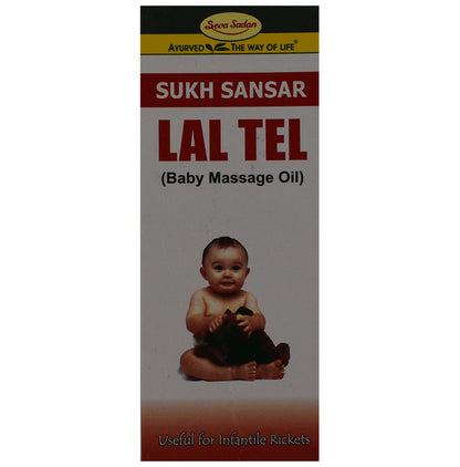 Seva Sadan Sukh Sansar Lal Tel Baby Massage Oil - Classic Derma