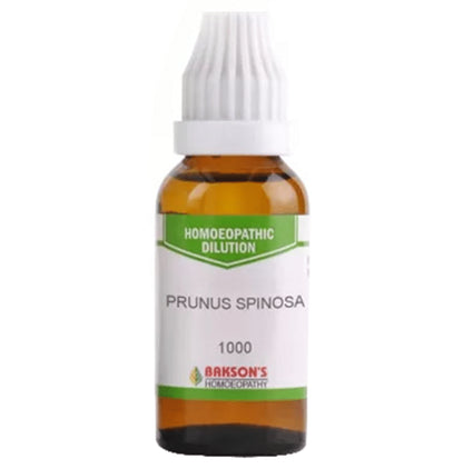 Bakson's Homeopathy Prunus Spinosa Dilution 1000 CH