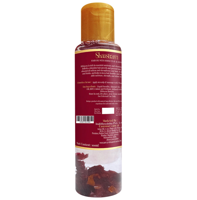 Shaastram Hair Oil Hibiscus & Almond