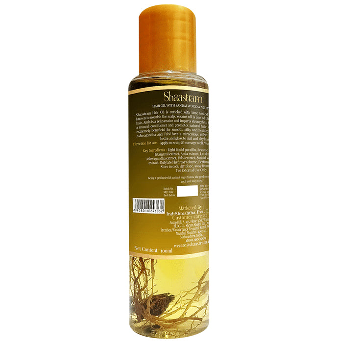 Shaastram Hair Oil Sandalwood & Vetiver