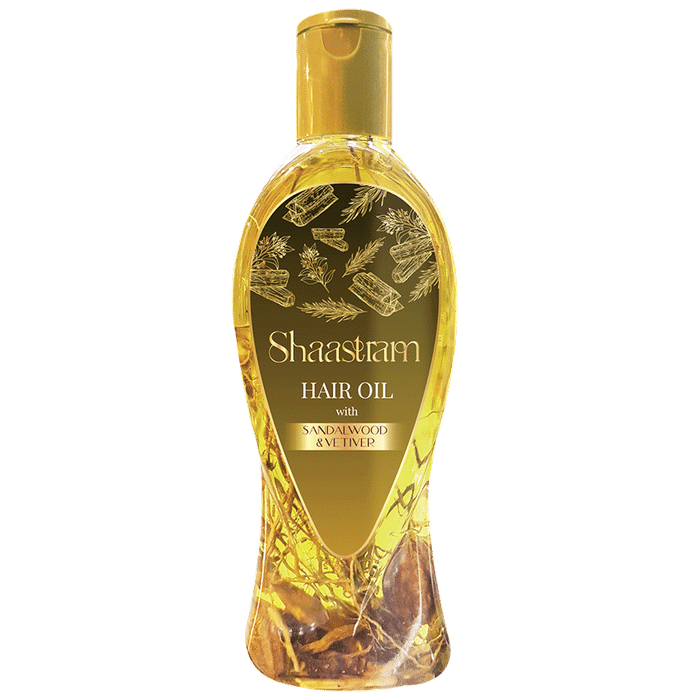 Shaastram Hair Oil Sandalwood & Vetiver - Classic Derma