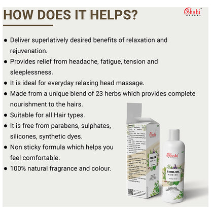 Shahi Herbal Cool Oil Hair (100ml Each)