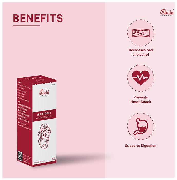 Shahi Herbal Hartofit Cardiotonic Syrup (200ml Each)