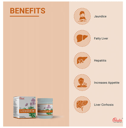 Shahi Herbal Livosha-M (100gm Each)
