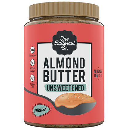 The Butternut Co. Almond Butter Unsweetened Crunchy - Classic Derma