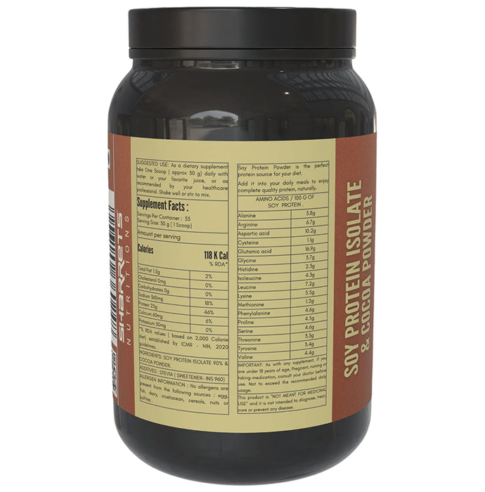 Sharrets Isolated Soy Protein 90% Powder Chocolate