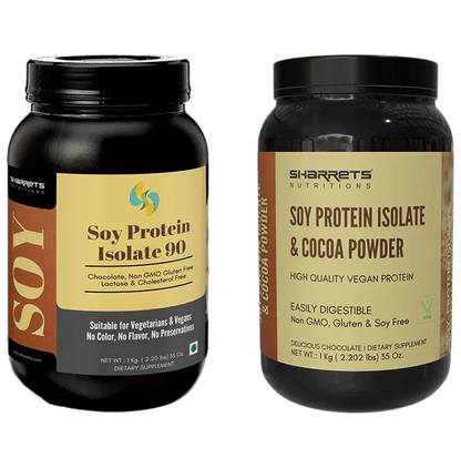 Sharrets Isolated Soy Protein 90% Powder Chocolate