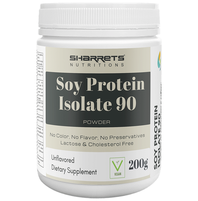 Sharrets Isolated Soy Protein 90% Powder Unflavoured - Classic Derma