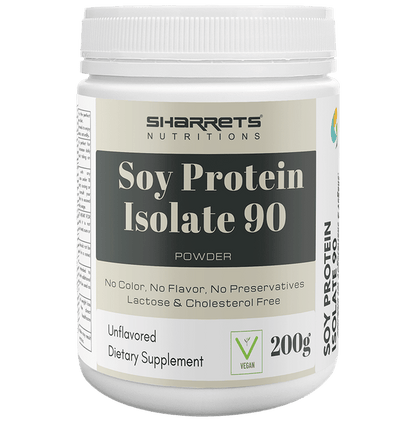 Sharrets Isolated Soy Protein 90% Powder Unflavoured - Classic Derma