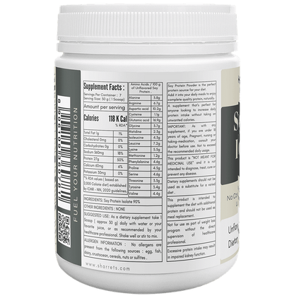 Sharrets Isolated Soy Protein 90% Powder Unflavoured
