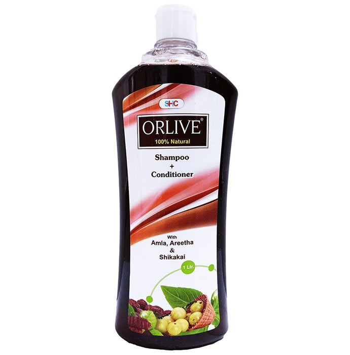 Sahajanand Health Care Orlive shampoo + Conditioner Shikakai - Classic Derma