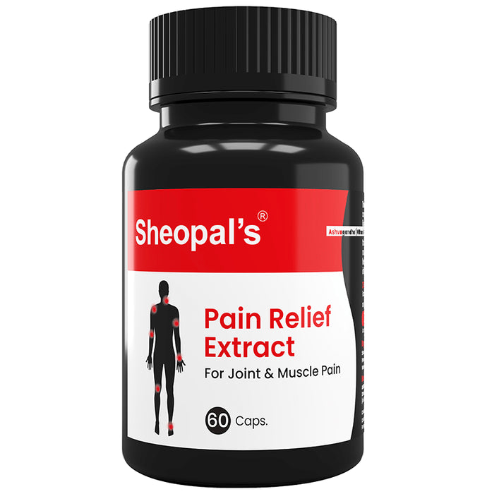 Sheopal's Pain Relief Extract Capsule For Joints & Body Muscular Pain - Classic Derma