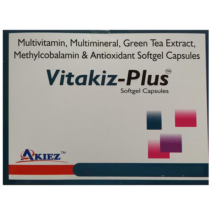 Vitakiz-Plus Softgel Capsule - Classic Derma