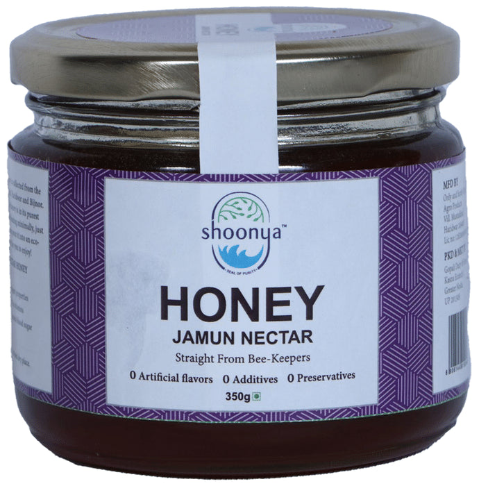 Shoonya Jamun Nectar Honey - Classic Derma