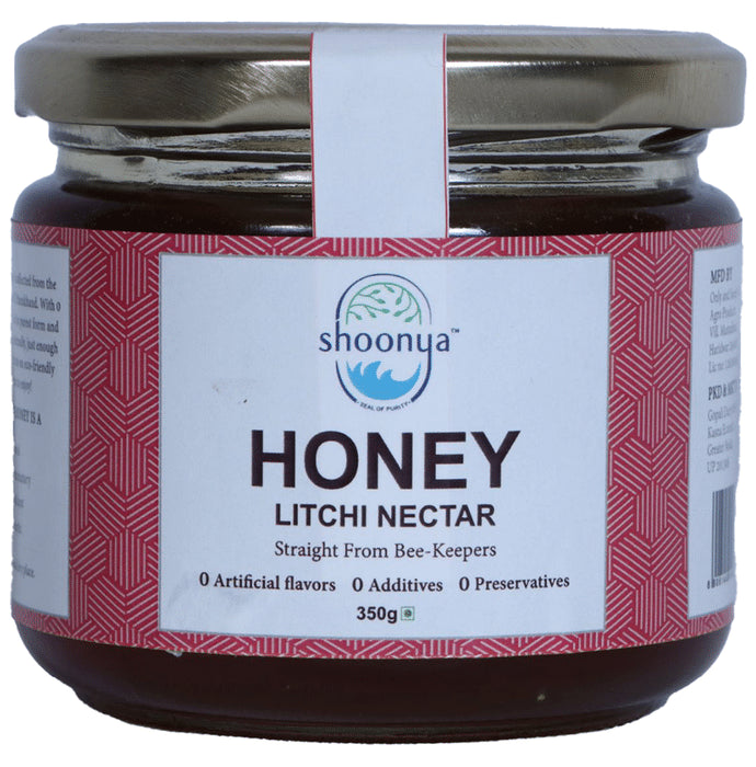 Shoonya Litchi Nectar Honey - Classic Derma