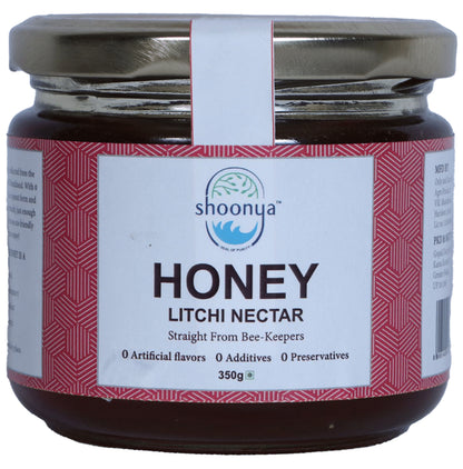Shoonya Litchi Nectar Honey - Classic Derma