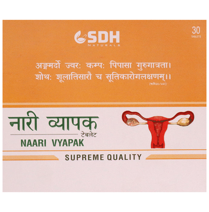 Shree Dhanwantri Herbals Naari Vyapak Tablet - Classic Derma