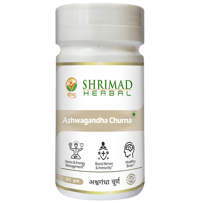 Shrimad Herbal Ashwagandha Churna - Classic Derma