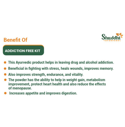 Shuddhi Ayurveda Deaddiction Churna Sachet (3.5 gm Each)