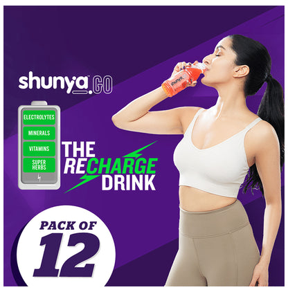 Shunya Go Everyday Hydration Drink (300ml Each) Mixed Fruit Mania