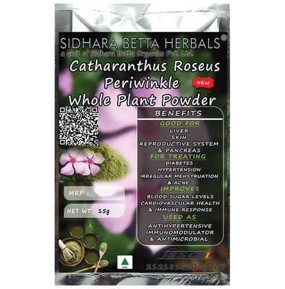 Sidhara Betta Herbals Catharanthus Roseus Powder - Classic Derma