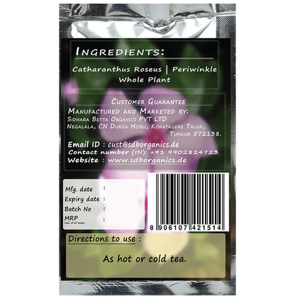 Sidhara Betta Herbals Catharanthus Roseus Powder