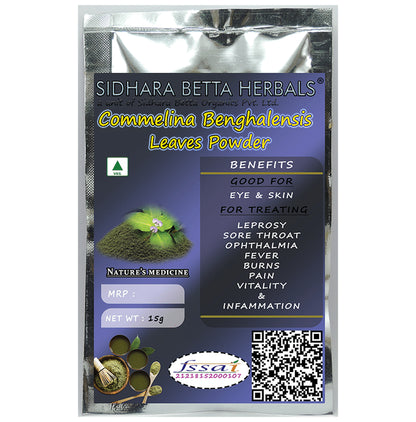 Sidhara Betta Herbals Commelina Benghalensis Leaves Powder - Classic Derma